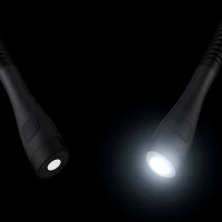 Izoxis 25675 LED lampa na čtení za krk černá