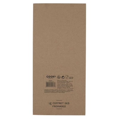 CMP KU6548 Sada na sýr – 4 nože + bambusové prkénko