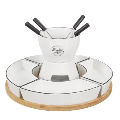 CMP KA4602 Fondue set - 9dílná sada na čokoládové a sýrové fondue
