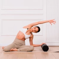 Rebel RBA-3052 Masážní válec 15 x 60 cm, černá