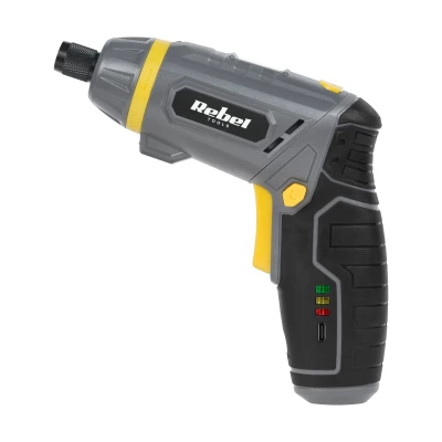 Rebel RB-1003 Akumulátorový skrutkovač 4 V + 54 bitov