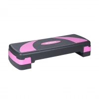 Rebel RBA-3225 Aerobic step platforma 78 cm, nastaviteľná výška, sivo-fialová