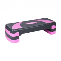 Rebel RBA-3225 Aerobic step platforma 78 cm, nastaviteľná výška, sivo-fialová