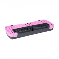 Rebel RBA-3225 Aerobic step platforma 78 cm, nastaviteľná výška, sivo-fialová
