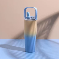 CMP KA0676 Termohrnček s rukoväťou na prenášanie, 900 ml, zeleno-oranžový