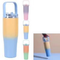 CMP KA0676 Termohrnček s rukoväťou na prenášanie, 900 ml, zeleno-oranžový