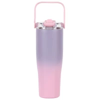 CMP KA0676 Termohrnček s rukoväťou na prenášanie, 900 ml, zeleno-oranžový