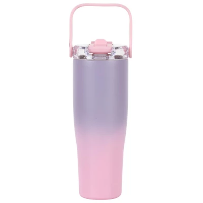 CMP KA0676 Termohrnček s rukoväťou na prenášanie, 900 ml, zeleno-oranžový