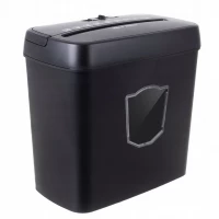Izoxis 25663 Skartovač papíru, CD, 12 l, černá