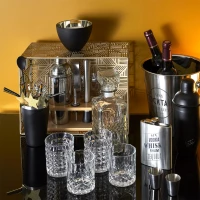 CMP KA4600 Luxusné poháre na whisky, sada 4 ks