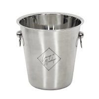 CMP KV7014 Nerezový chladicí kbelík na láhve s potiskem