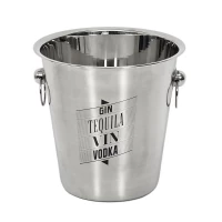 CMP KV7014 Nerezový chladicí kbelík na láhve s potiskem