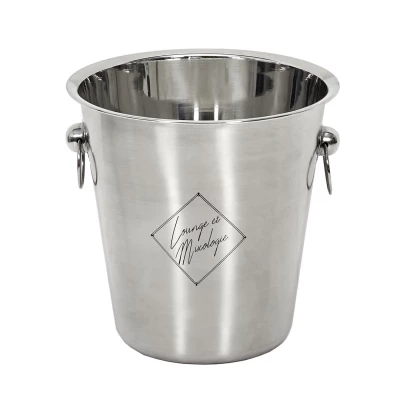 CMP KV7014 Nerezový chladicí kbelík na láhve s potiskem