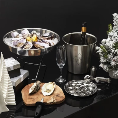 CMP KV7014 Nerezový chladicí kbelík na láhve s potiskem