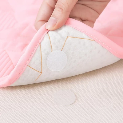 Ruhhy 25884 Samolepicí suchý zip – bílé kolečka 18 mm, 500 ks