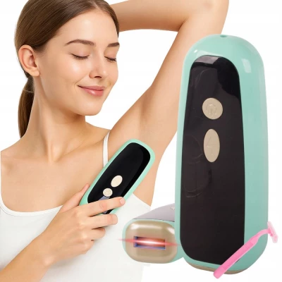 Verk 24589 IPL Epilátor pro trvalé odstranění chloupků, zelený