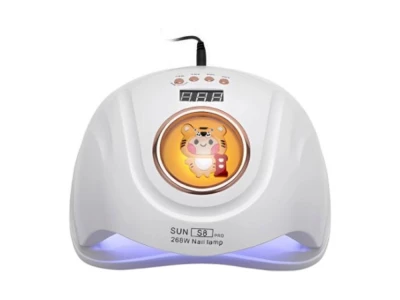 Verk 24614 UV LED Lampa SUN S8 Pro, 268 W, 57 diod, bílá