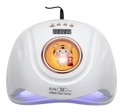 Verk 24614 UV LED Lampa SUN S8 Pro, 268 W, 57 diod, bílá