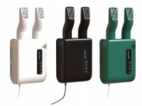 Verk 27480 Nástenný inteligentný sušič obuvi s časovačom, čierny