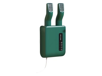 Verk 27480 Nástenný inteligentný sušič obuvi s časovačom, čierny