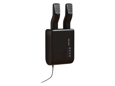 Verk 27480 Nástenný inteligentný sušič obuvi s časovačom, čierny