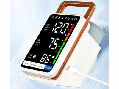 Verk 27517 Digitální tlakoměr na paži, 0-299 mmHg, bílý