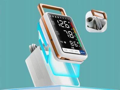 Verk 27517 Digitální tlakoměr na paži, 0-299 mmHg, bílý