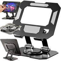 Verk 04134 Skládací kovový držák na tablet - univerzální, otočný, 4-16"