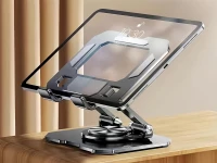Verk 04134 Skládací kovový držák na tablet - univerzální, otočný, 4-16"