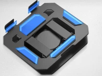 Verk 04134 Skládací kovový držák na tablet - univerzální, otočný, 4-16"