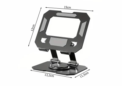 Verk 04134 Skládací kovový držák na tablet - univerzální, otočný, 4-16"