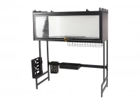 Verk 07379 Multifunkční organizér na nádobí nad dřez, 65 cm, černý