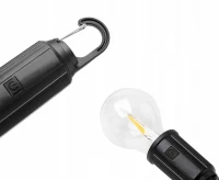 Verk 12354 Prenosná LED baterka s háčikom, USB-C