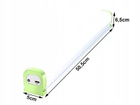 Verk 12370 LED svietidlo s USB nabíjaním a magnetickým upevnením, 50,5 cm