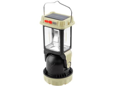 Verk 12373 Kempingová solární lampa s LED svítilnou 2v1, zelená