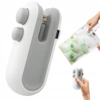 Verk 24545 Ruční mini svářečka na fólie s magnetem, USB, 2 v 1