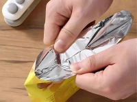 Verk 24545 Ruční mini svářečka na fólie s magnetem, USB, 2 v 1