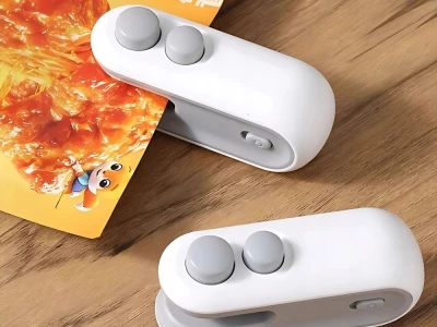 Verk 24545 Ruční mini svářečka na fólie s magnetem, USB, 2 v 1