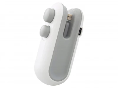 Verk 24545 Ruční mini svářečka na fólie s magnetem, USB, 2 v 1