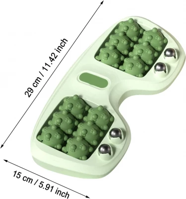 Verk 24578 Akupresurní masážní podložka na chodidla, zelená 