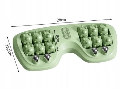 Verk 24578 Akupresúrna masážna podložka pod nohy, zelená