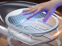 Verk 24610 Plácačka na mouchy elektrická s UV světlem, 2 v 1, bílá