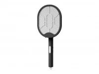 Verk 24610 Plácačka na mouchy elektrická s UV světlem, 2 v 1, černá