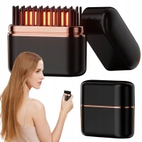 Verk 24629 Mini kartáčová žehlička na vlasy  160 °C - 200 °C, bílá