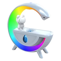 Verk 27469 Multifunkční RGB LED lampa s Bluetooth reproduktorem a zvlhčovačem vzduchu