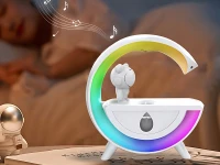 Verk 27469 Multifunkční RGB LED lampa s Bluetooth reproduktorem a zvlhčovačem vzduchu