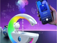 Verk 27469 Multifunkční RGB LED lampa s Bluetooth reproduktorem a zvlhčovačem vzduchu