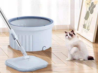 Verk 27477 Rotační mop 360, kbelík, potah z mikrovlákna