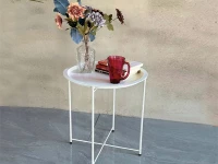 Verk 27492 Konferenční stolek kulatý 47 cm, bílý