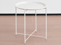 Verk 27492 Konferenční stolek kulatý 47 cm, bílý